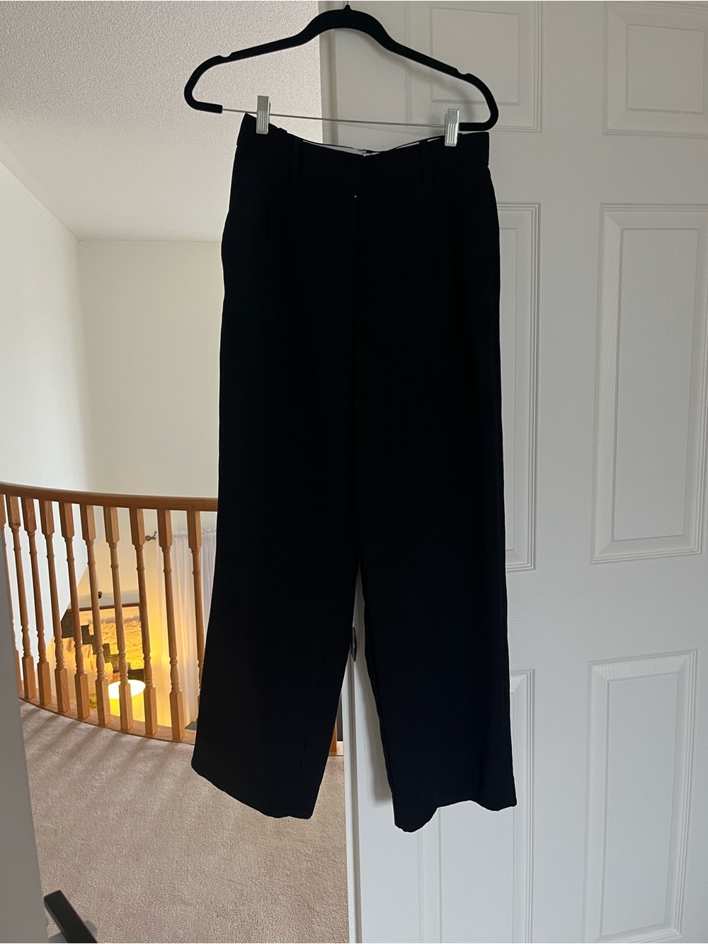 Wilfred effortless pants black 8 reg.